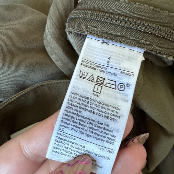 Gap High Rise Belted Wide-Leg Pants - Picture 3 of 7